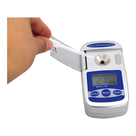 refractometer degrees scale|refractometer for concentration.